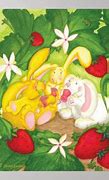 Image result for Bunny in Tea Cup Painting