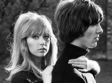 George Harrison and Pattie Boyd at Kinfauns, March 1965 (📸 Henry ...