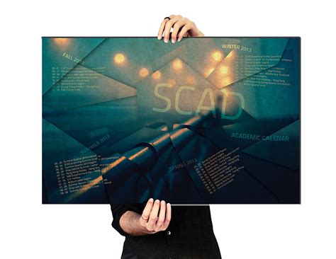 SCAD Academic Calendars on Behance
