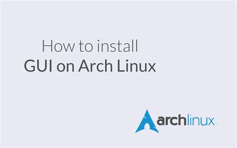 Image result for Arch Linux GUI
