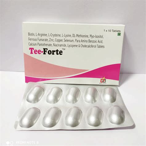 Tee Forte Tablets Dermia Conticare Pvt. Ltd.