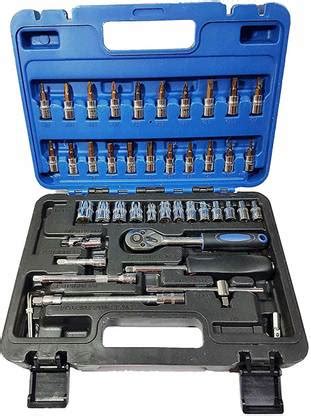 Inditrust Heavy duty 46pcs Socket wrench set with Box Automobile Car ...