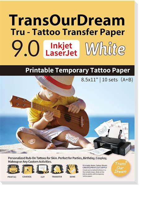 How to Print On Tattoo Paper 的图像结果