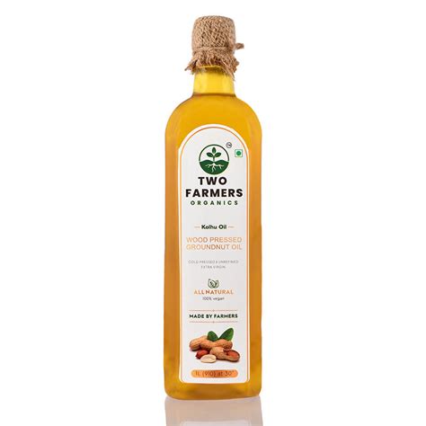 Wood-Pressed Groundnut Oil -कोल्हू मूंगफली तेल