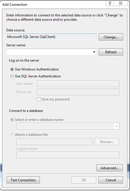 Image result for C# Connect to SQL Database and Display Table in Visual Studio