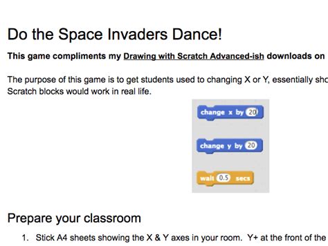 Scratch.mit.edu Space Invaders Tutorial 的图像结果