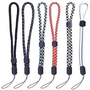 FINENIC Adjustable Hand Wrist Strap Lanyard, 5.9-inch Nylon Lanyard ...