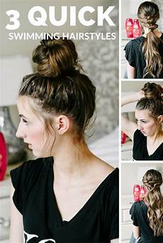 And Easy Hairstyles For Hair by 3 Summer Pool Hairstyles Swimming Hairstyles Pool And Easy Hairstyles For Hair