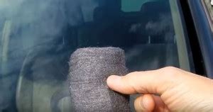 Image result for Using Steel Wool On Windshield