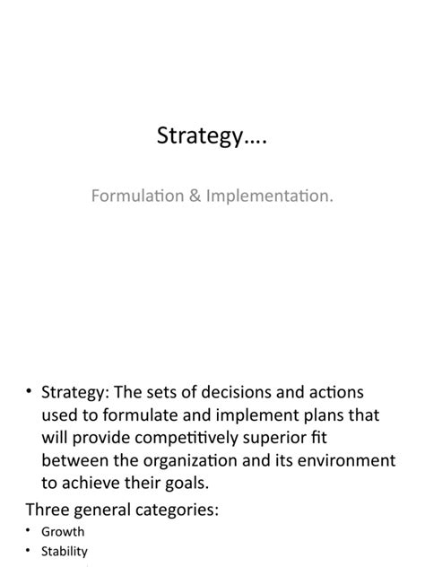 Strategy Formulation Models 的图像结果