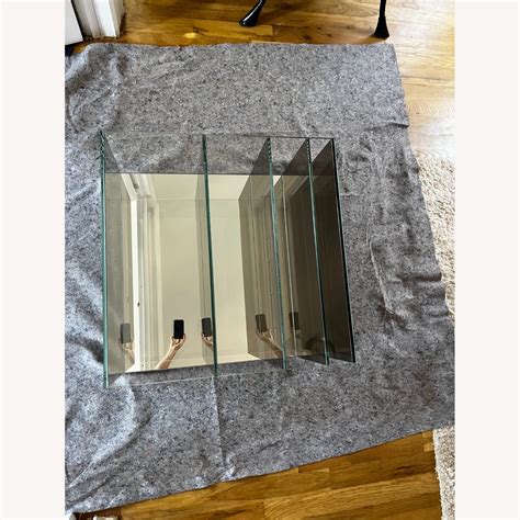 Glas Italia Deep Sea Smoky Gray Coffee Table - AptDeco