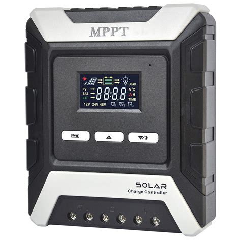 Pikasola 60amp Mppt Solar Charge Controller Auto 48v 24v 12v ...