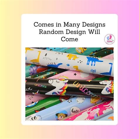Mix Prints Gift Wrapping Paper for Gift Wrap (Random Mix Design , 6 Sh
