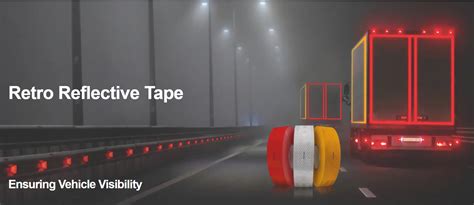 Panamax Retro Reflective Tapes for Road Safety