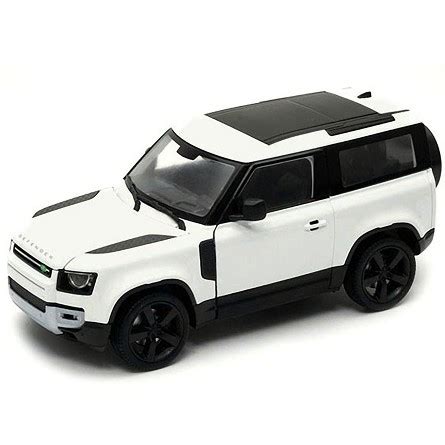 Buy 2020 Land Rover Defender Cream White NEX Models 1/24 Diecast Model ...