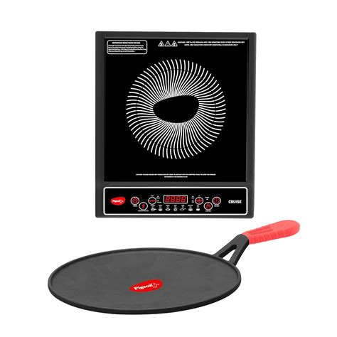 Buy Pigeon by Stovekraft Cruise 1800W Induction Cooktop + Cast Iron ...