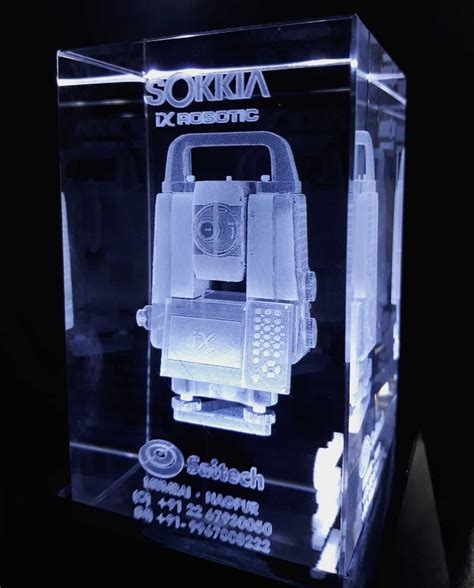 3D Laser Engraving Crystal - Transparent 3D Laser Engraving ...