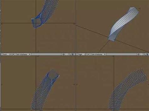 Lightwave Modeler Bend Object 的图像结果