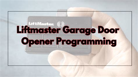 Liftmaster Remote Programming 的图像结果