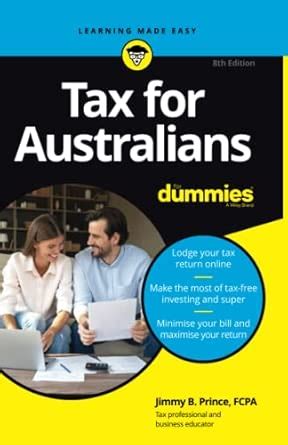 Buy Tax for Australians For Dummies Book Online at Low Prices in India ...