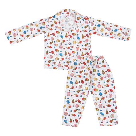 Buy Soft Muslin Pajama for Newborn Baby Boy & Girl | Smiley Buttons