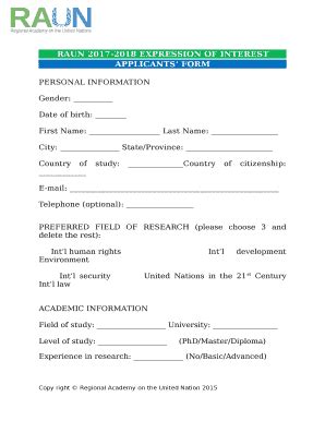 APPLICANTS - spp ceu Doc Template | pdfFiller