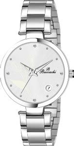 Buccachi Buccachi White Round Dial Date Functioning Water Resistant ...