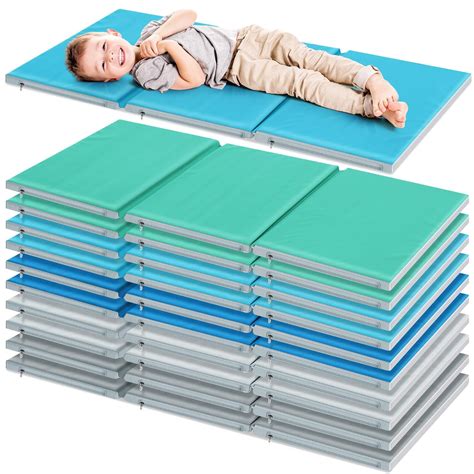 Amazon.com: Wesiti 5 Pcs Folding Kids Nap Mats for Preschool Daycare, 3 ...