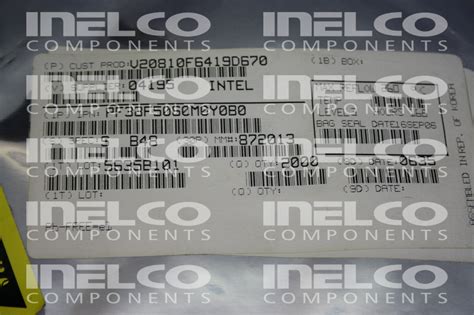 Ofertas de Part Numbers en stock