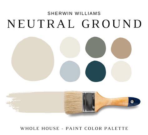 Sherwin Williams NEUTRAL GROUND Color Palette - NISH