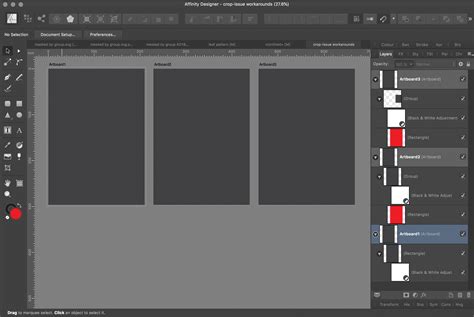 When placing Adjustment layer on top of other layers, bleed is not ...