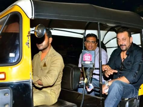 Sanjay Dutt Seems To Be Enjoying His Freedom, Takes A Late Night Ride ...