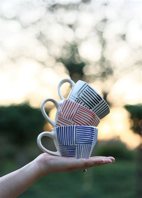 Three mugs set online in India – WeavingHomes