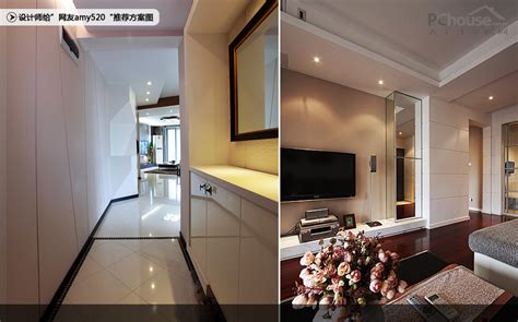 现代轻奢三居室105平米11万-汇龙拾光里装修案例-哈尔滨房天下家居装修网