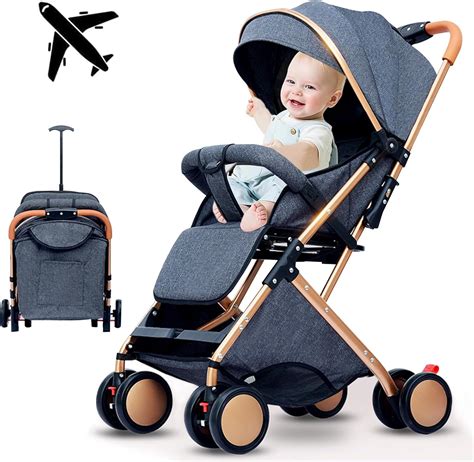 2 in 1Baby Stroller for Toddler,Lightweight Toddler Travel Stroller for ...