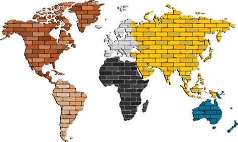 Colorful World Map Vector 的图像结果