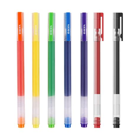 Beifa Jumbo MultiColor 0.5mm Gel Pens - SCOOBOO - Beifa