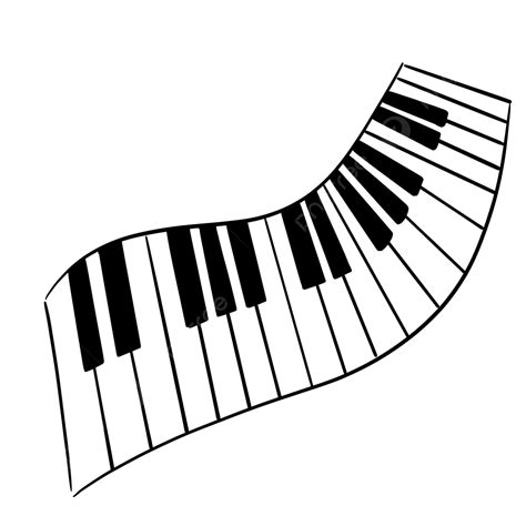 Piano Keys PNG, Vector, PSD, and Clipart With Transparent Background ...