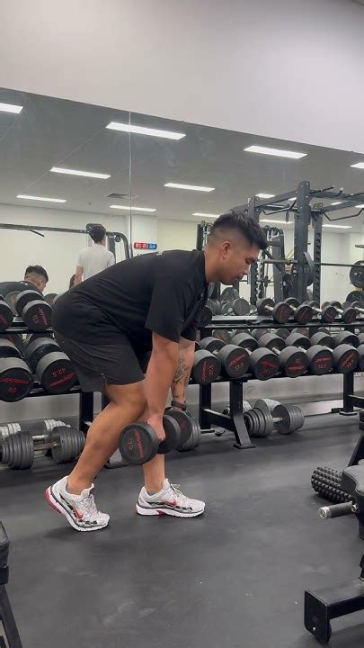 B Stance RDL 2 DBs - YouTube