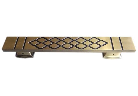 Surya Prabha Aluminium Main Door Handle, Gold (Size: 24"-Inches) 2 Pcs ...