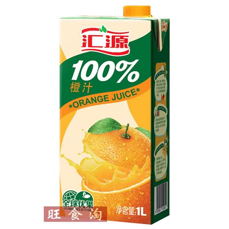 汇源橙汁100%果汁橙汁1L*12盒整箱批发浓缩果汁果蔬汁饮料-阿里巴巴