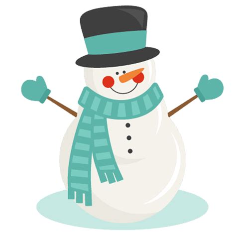 Cute Snowman Clipart Free