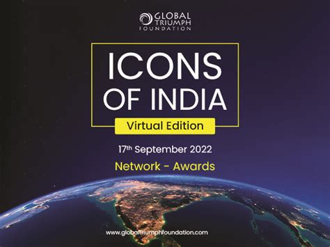Global Triumph Foundation organises Icons of India 2022 - Leadership ...