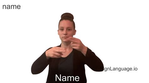 What Is Name In Asl Sign Language at David Galbreath blog