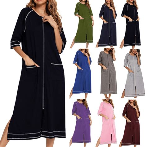 Utoimkio Clearance 3/4 Sleeve Nightgowns for Women Plus Size Soft ...