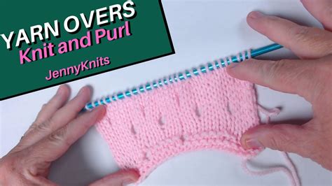 Image result for Yo Knitting Tutorial