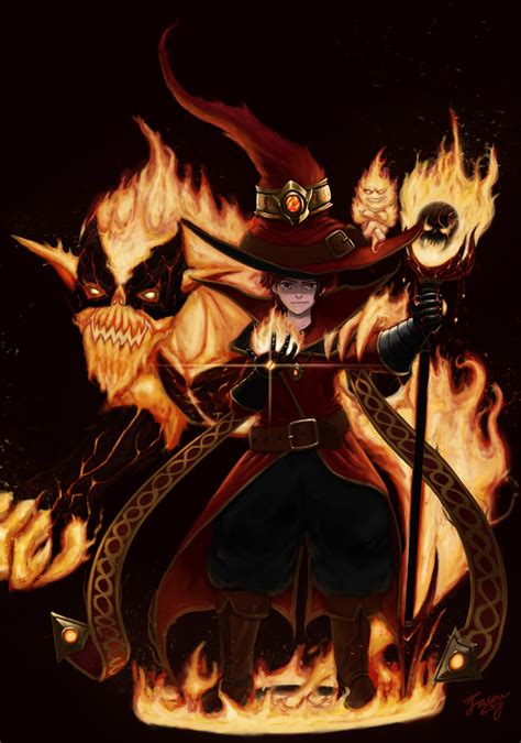 ArtStation - Pyromancer Concept