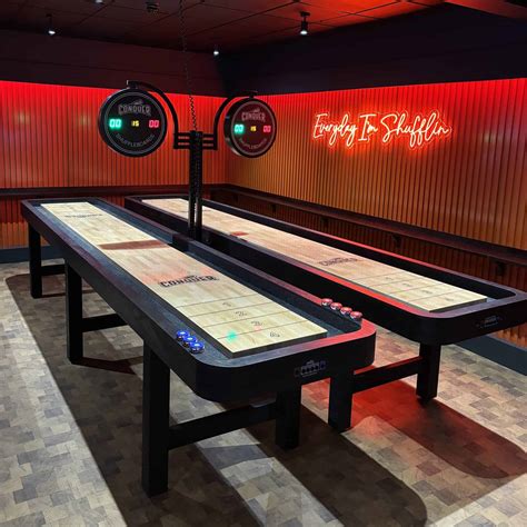 Primal Shuffleboard Table - Conquer Tables