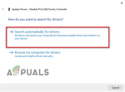 Update Network Adapter Driver 的图像结果