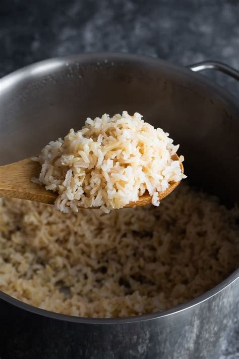 how long to cook brown rice rice cooker